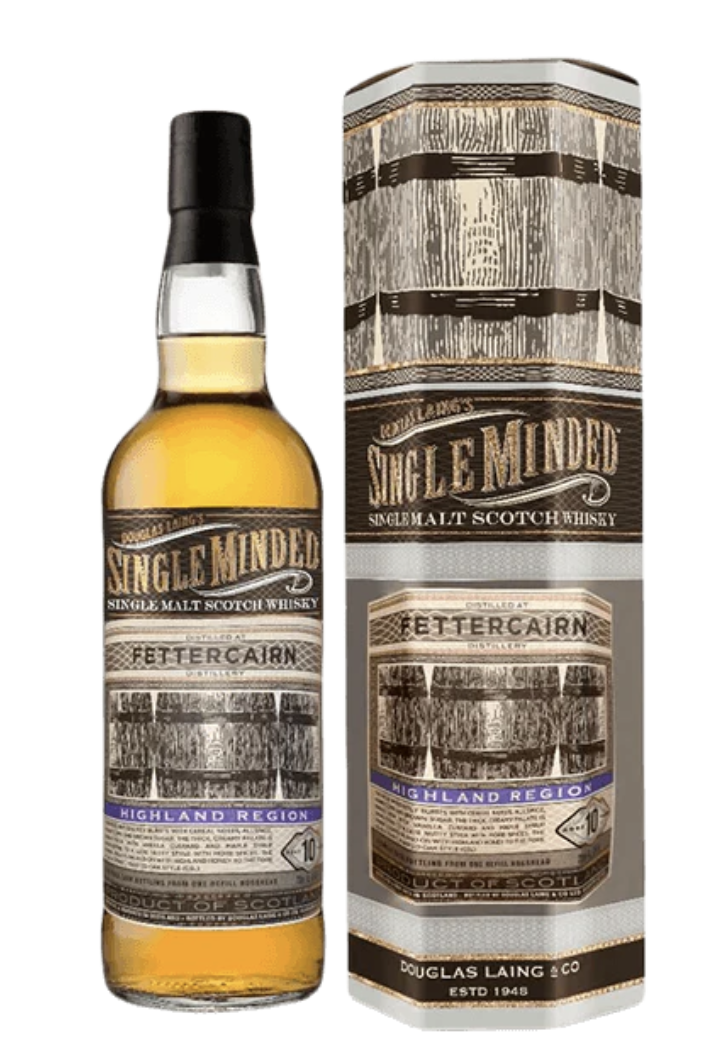 Віскі Douglas Laing Single Minded Fettercairn 10 y.o. 43% 0.7 л 